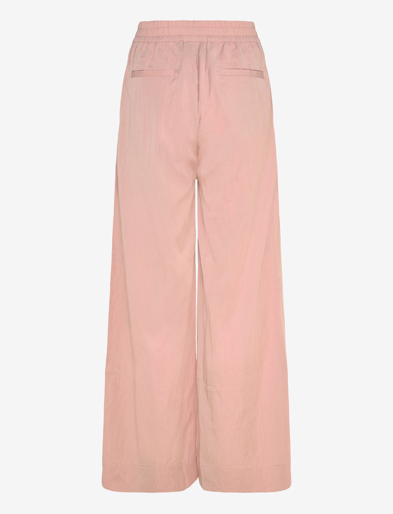 Rue de Tokyo - PRISILA CRINKLED TENCEL - bukser med brede ben - rose - 1