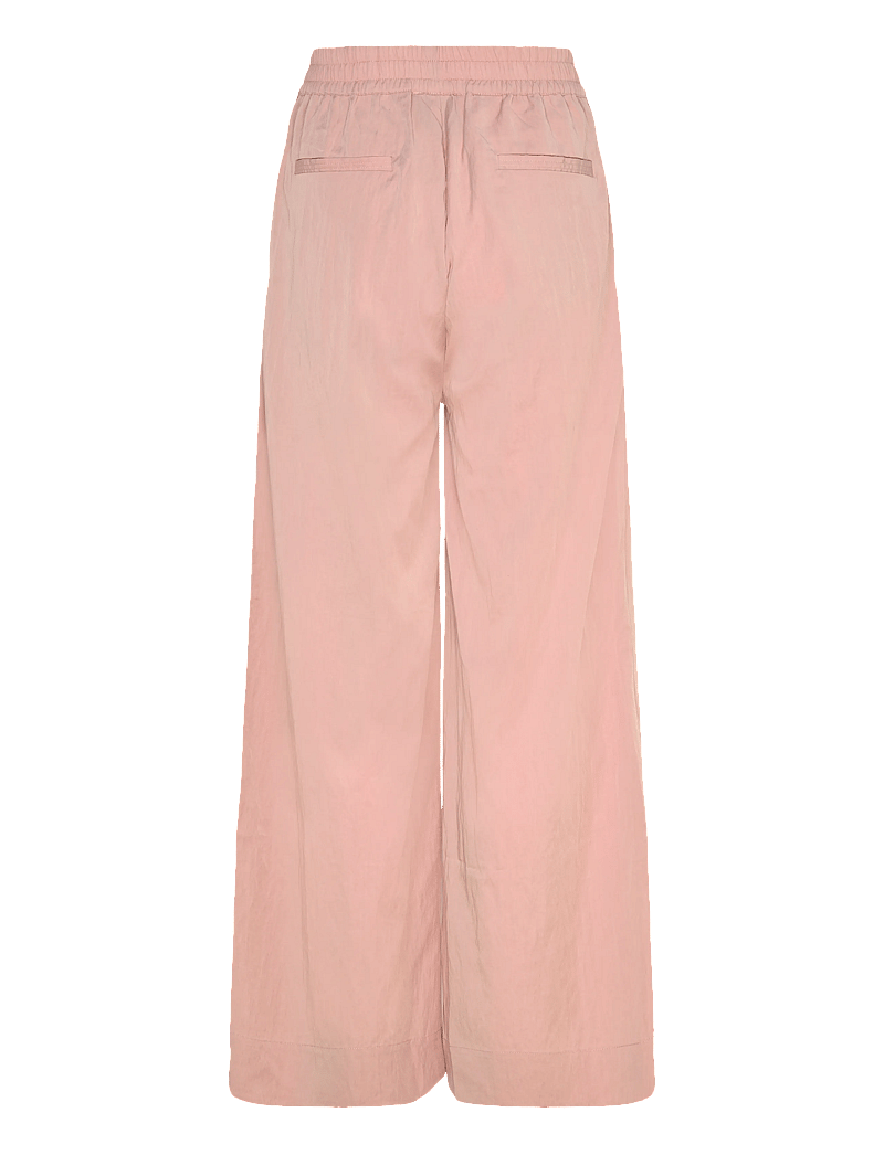 Rue de Tokyo - PRISILA CRINKLED TENCEL - bukser med brede ben - rose - 1