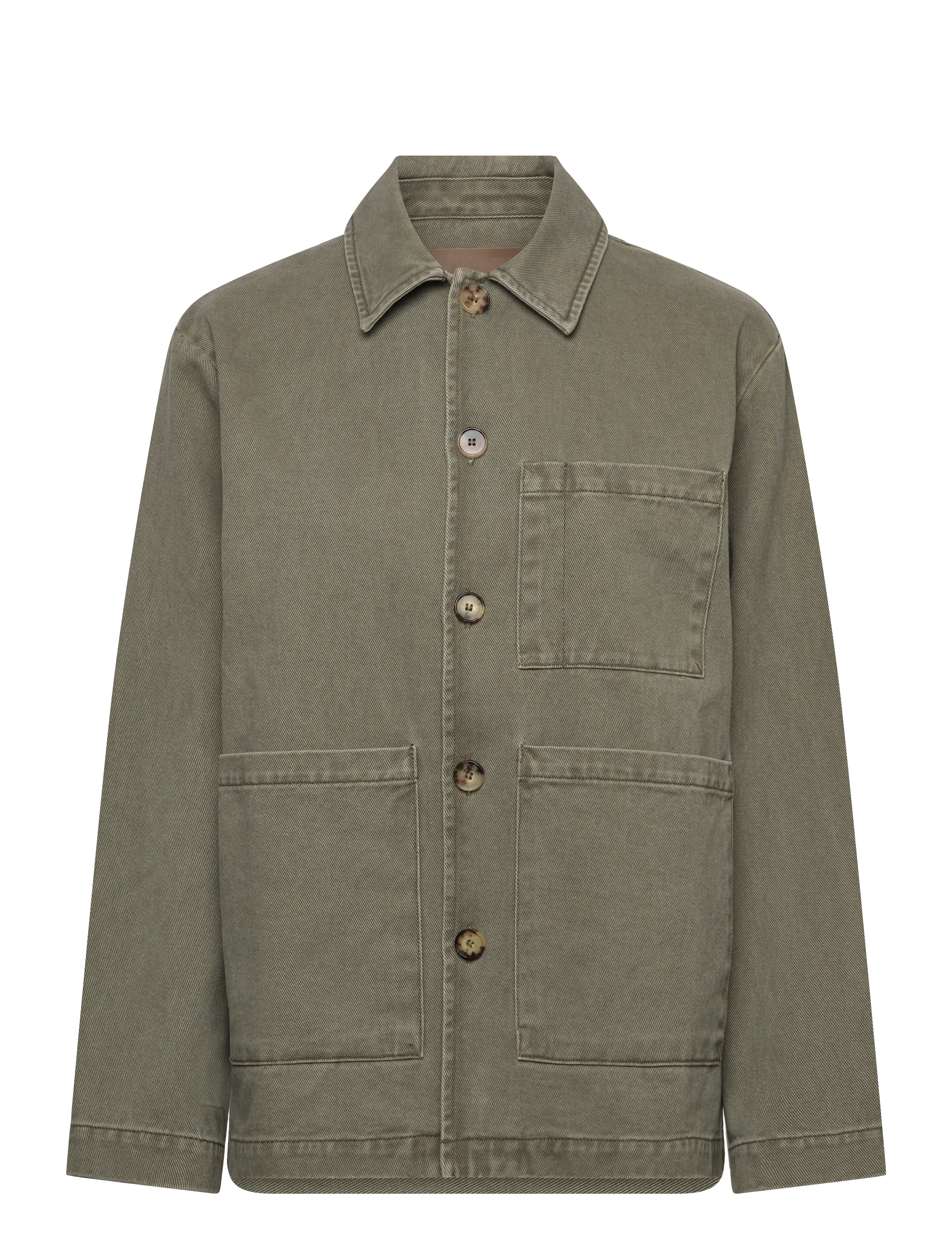 Rue de Tokyo CAMERON FADED TWILL - Transitional Layering - SAGE GREEN / khaki/green