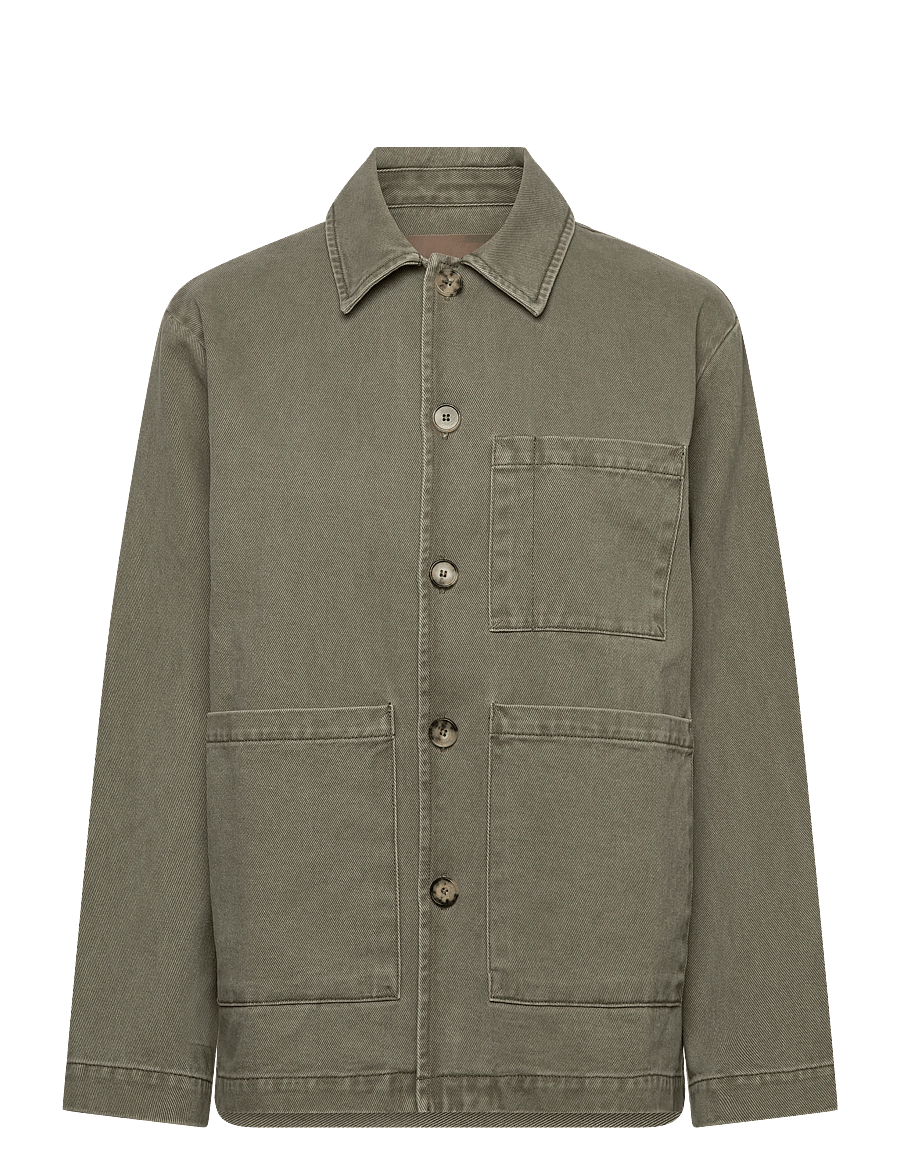 Rue de Tokyo - CAMERON FADED TWILL - utility-jacken - sage green - 0