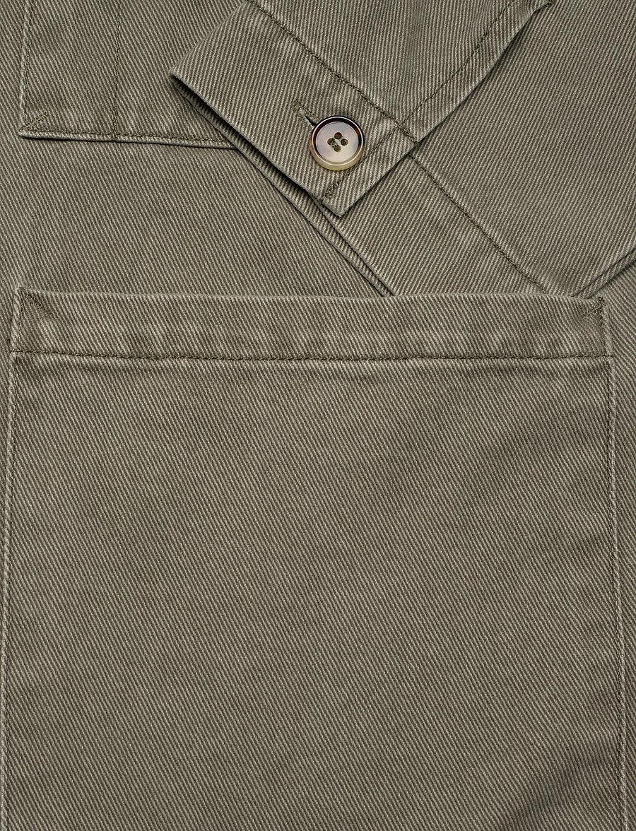 Rue de Tokyo - CAMERON FADED TWILL - utility-jacken - sage green - 3