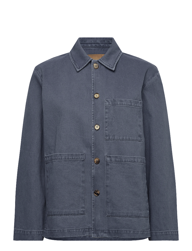 Rue de Tokyo - CAMERON FADED TWILL - utility-jacken - soft blue - 0
