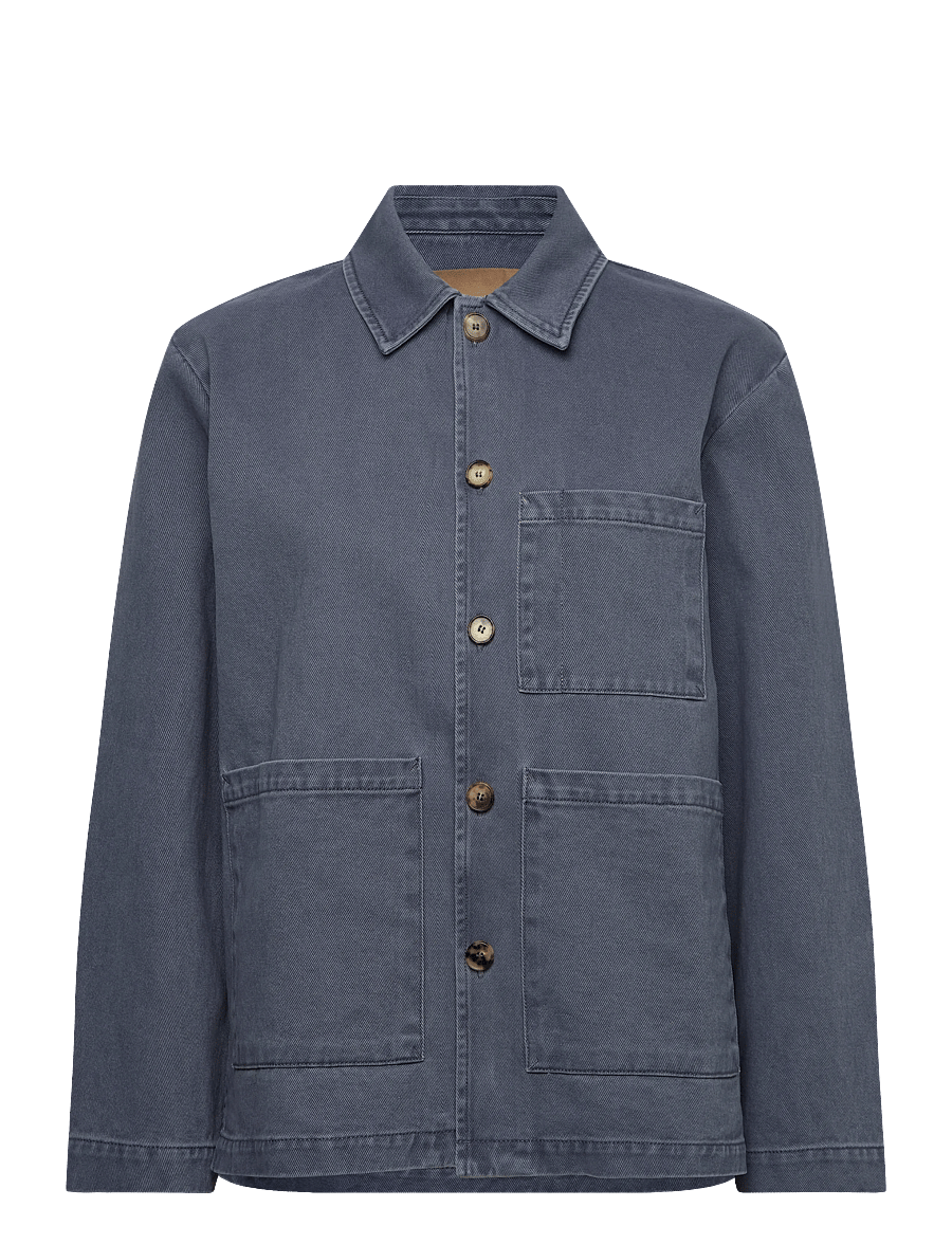 Rue de Tokyo - CAMERON FADED TWILL - utility-jacken - soft blue - 0