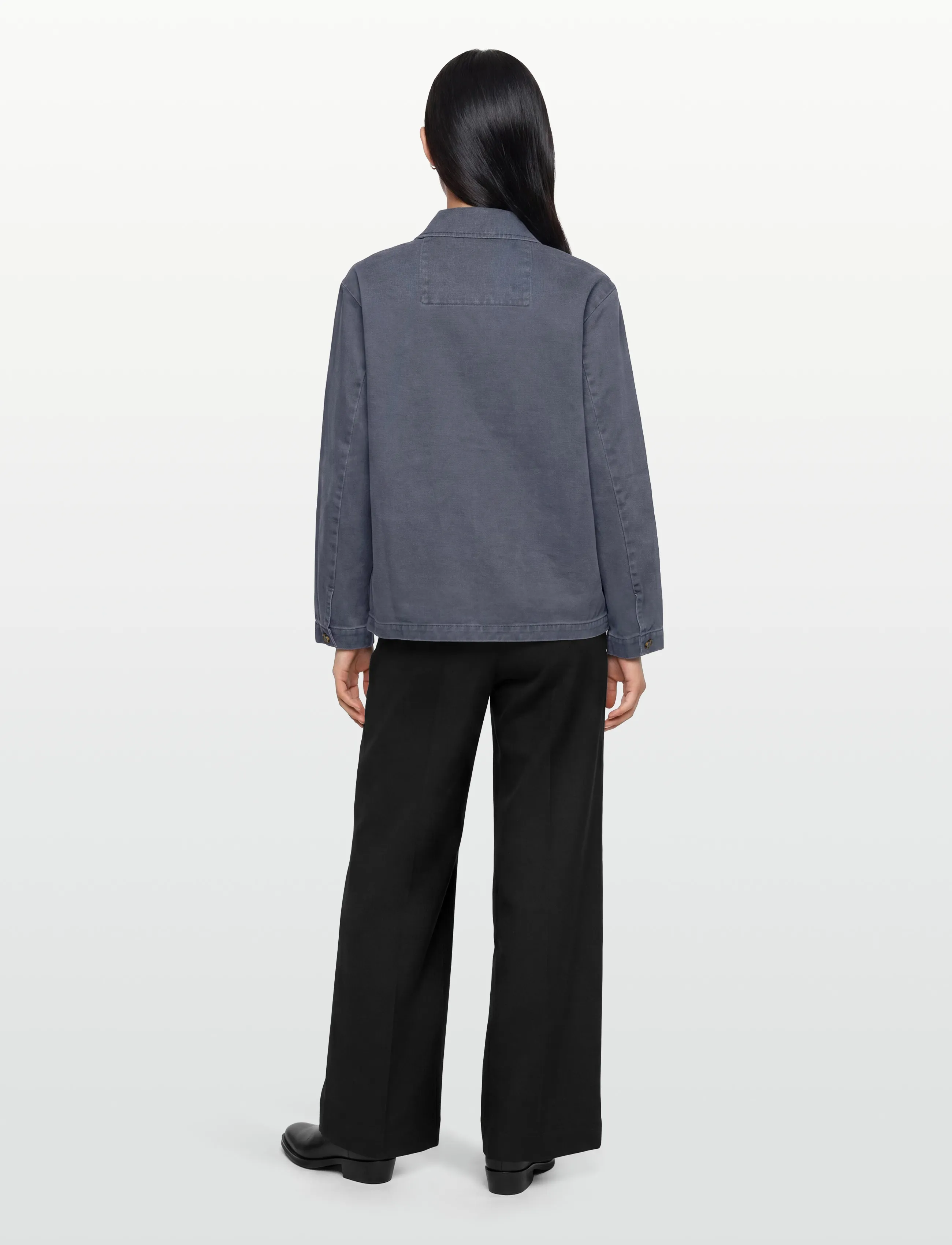Rue de Tokyo - CAMERON FADED TWILL - vestes utilitaires - soft blue - 4
