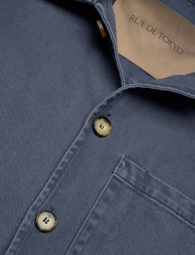 Rue de Tokyo - CAMERON FADED TWILL - utility-jacken - soft blue - 2