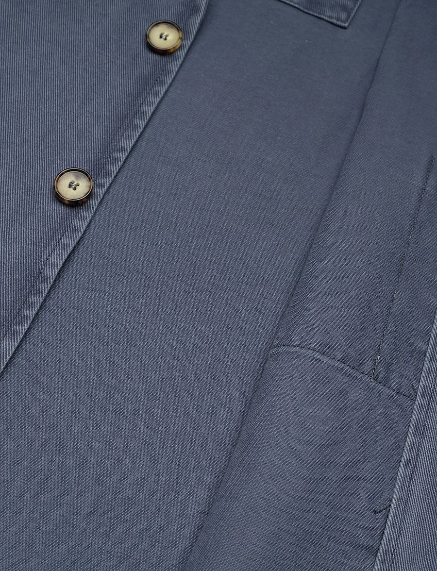 Rue de Tokyo - CAMERON FADED TWILL - utility-jacken - soft blue - 4