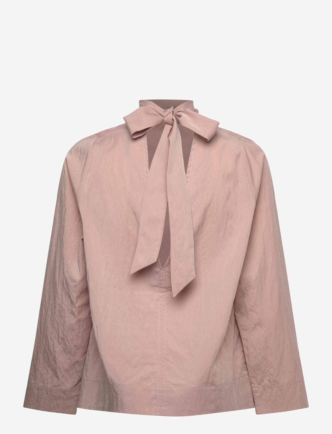 Rue de Tokyo - SEMIRA CRINKLED TENCEL - langærmede bluser - rose - 1