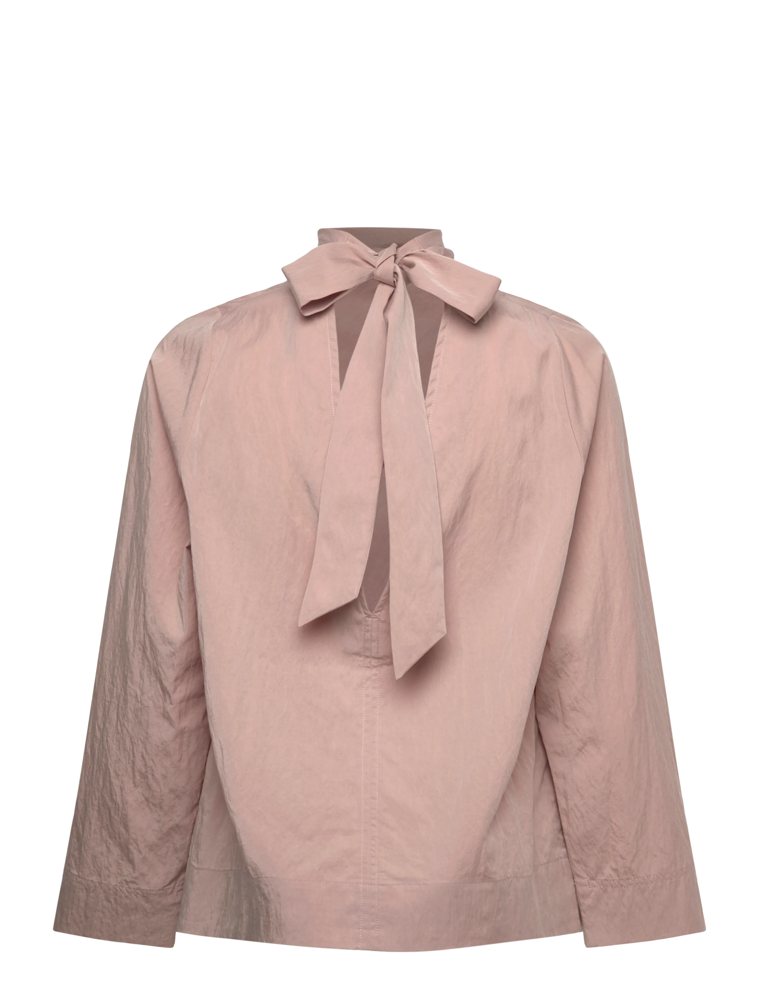 Rue de Tokyo - SEMIRA CRINKLED TENCEL - pikkade varrukatega pluusid - rose - 1