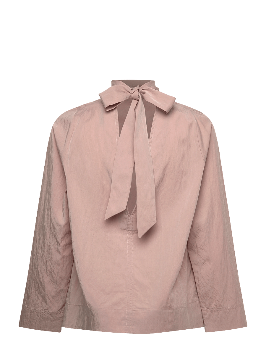 Rue de Tokyo - SEMIRA CRINKLED TENCEL - pikkade varrukatega pluusid - rose - 1