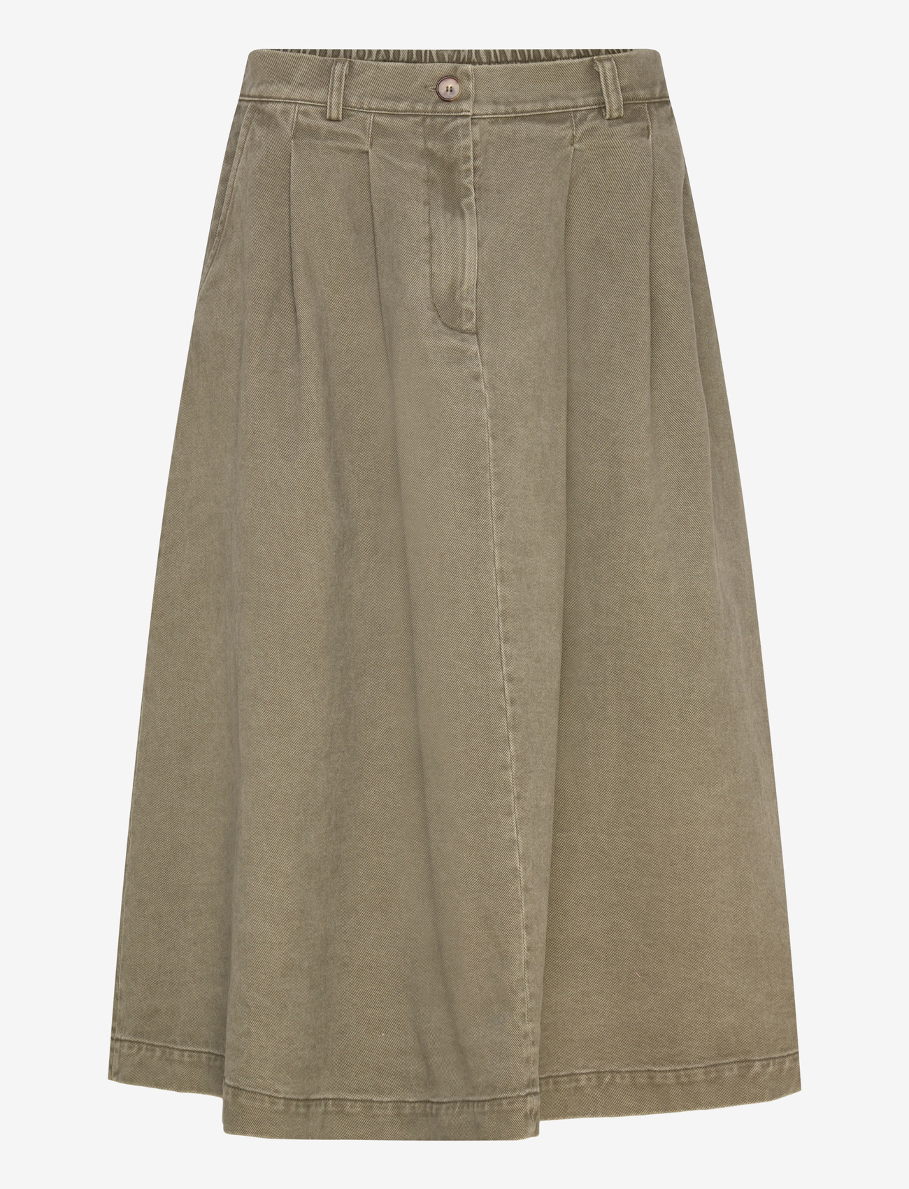 Rue de Tokyo - PEN FADED TWILL - plisserede nederdele - sage green - 0