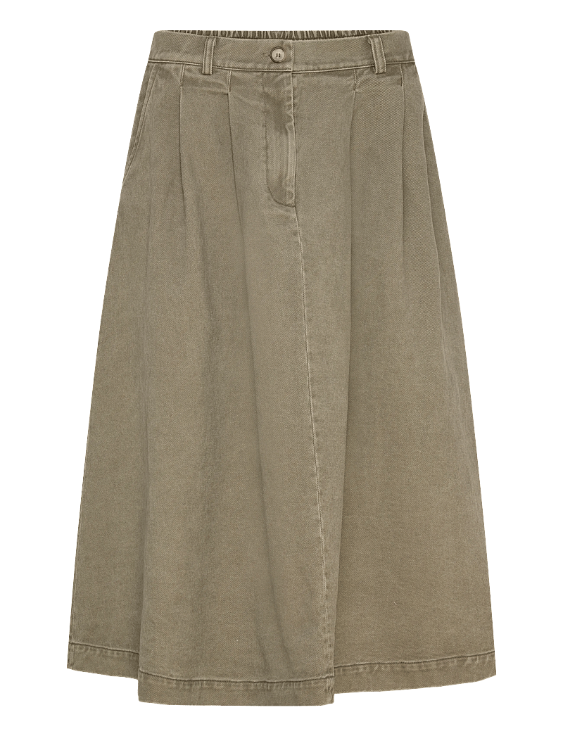 Rue de Tokyo - PEN FADED TWILL - plisserede nederdele - sage green - 0