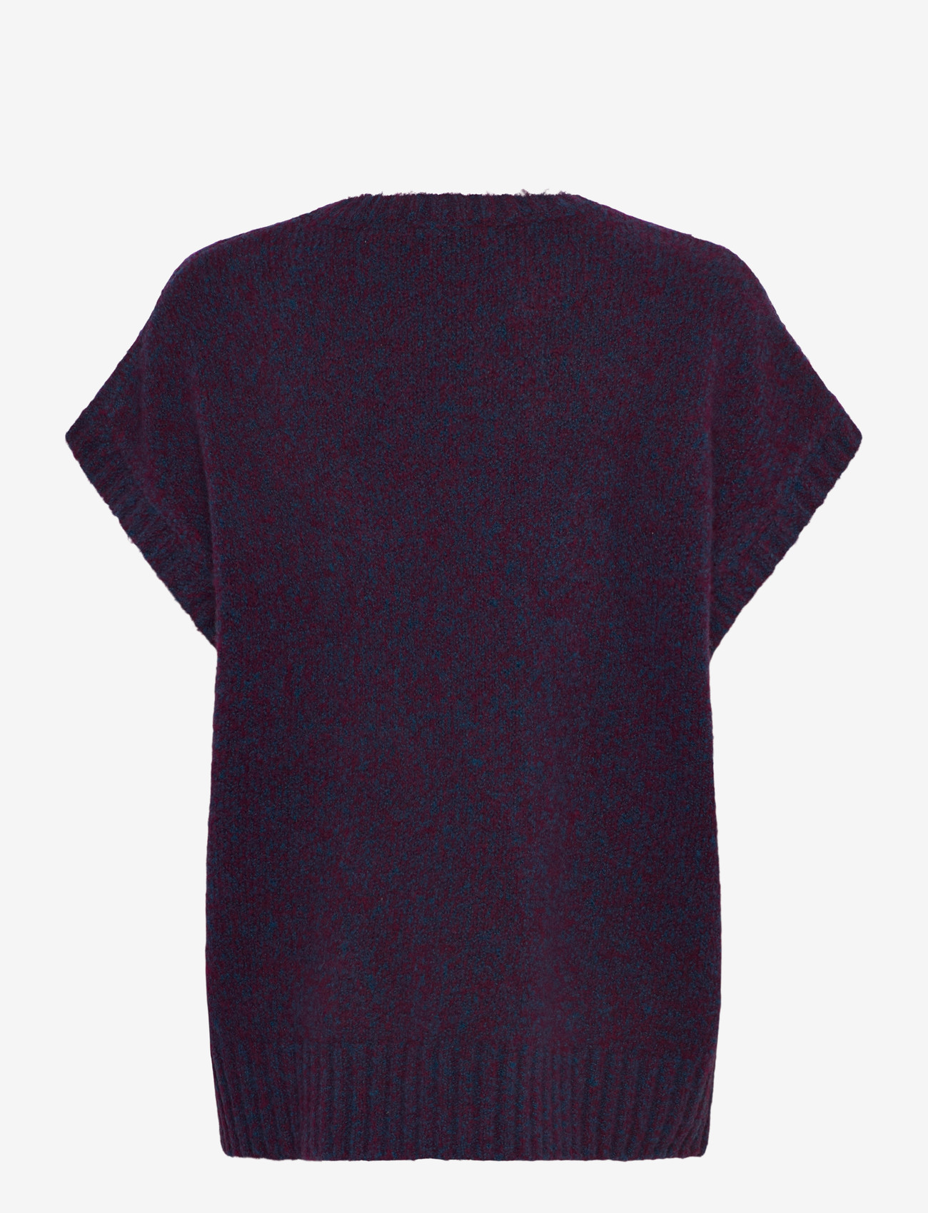 Rue de Tokyo - KALINA NOVELTY KNIT - knitted vests - navy / aubergine - 1