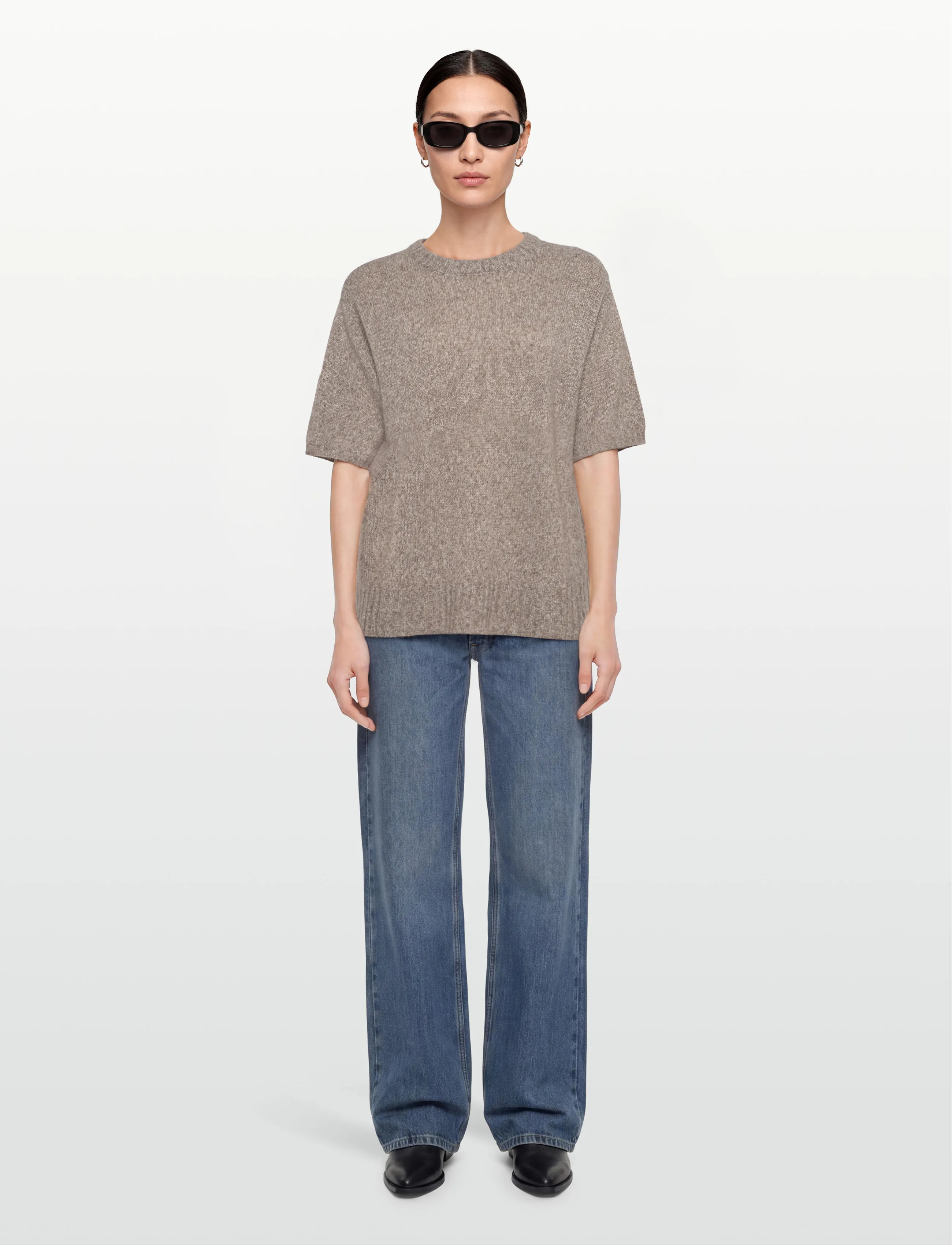 Rue de Tokyo Kara Cashmere Silk, S, Knitwear, Braun - Jumpers, Frauen