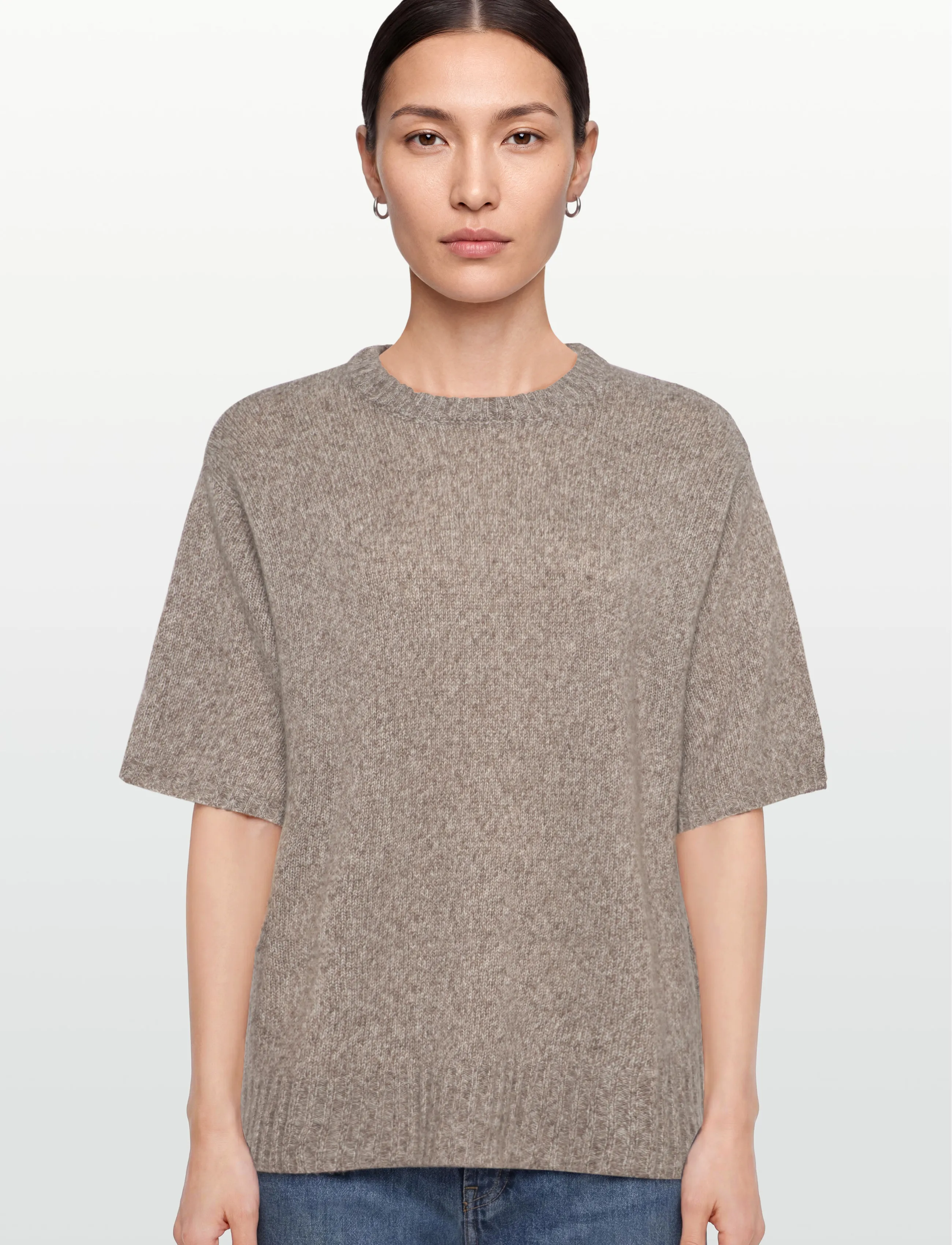 Rue de Tokyo - KARA CASHMERE SILK - cashmere - light brown melange - 3