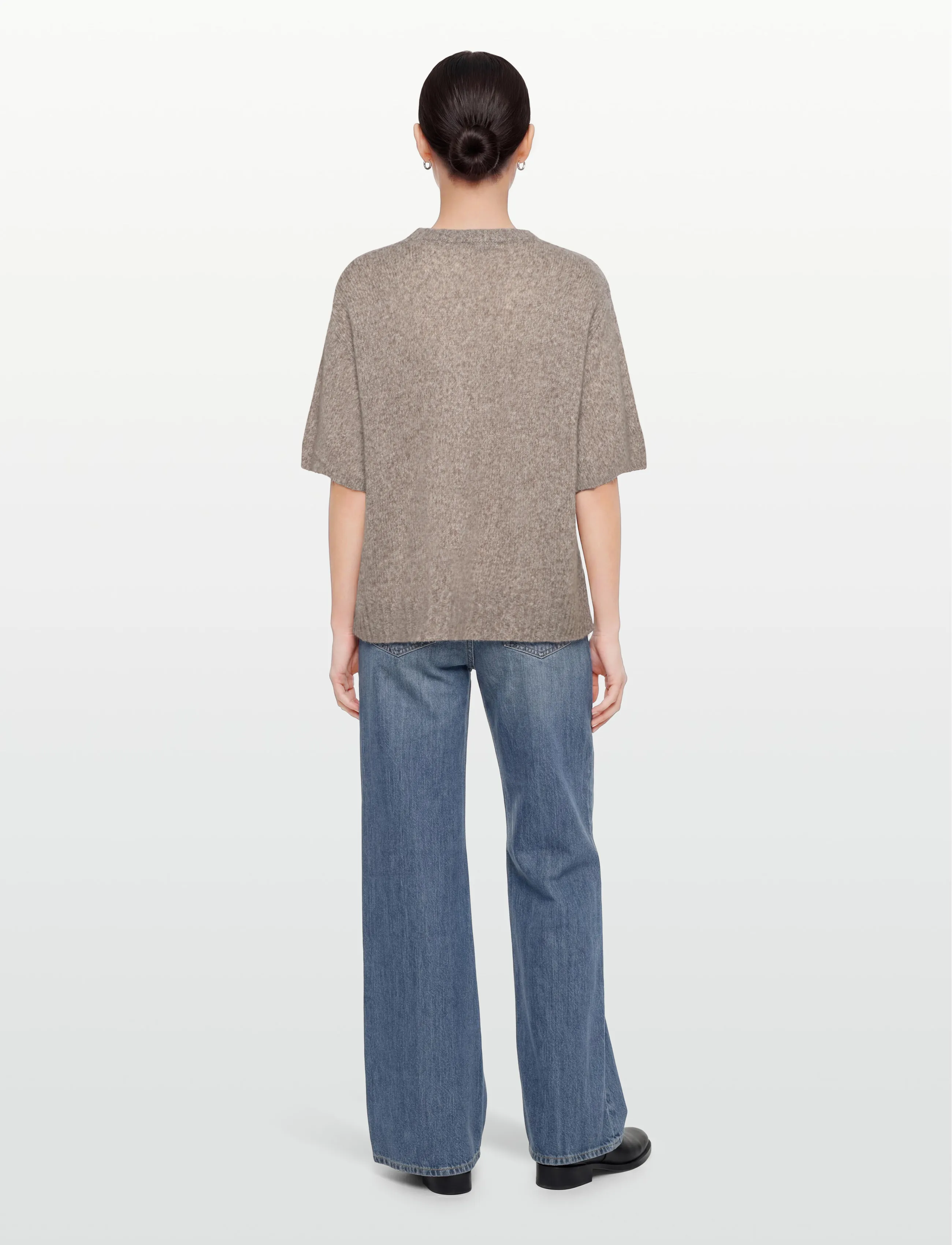 Rue de Tokyo - KARA CASHMERE SILK - cashmere - light brown melange - 4