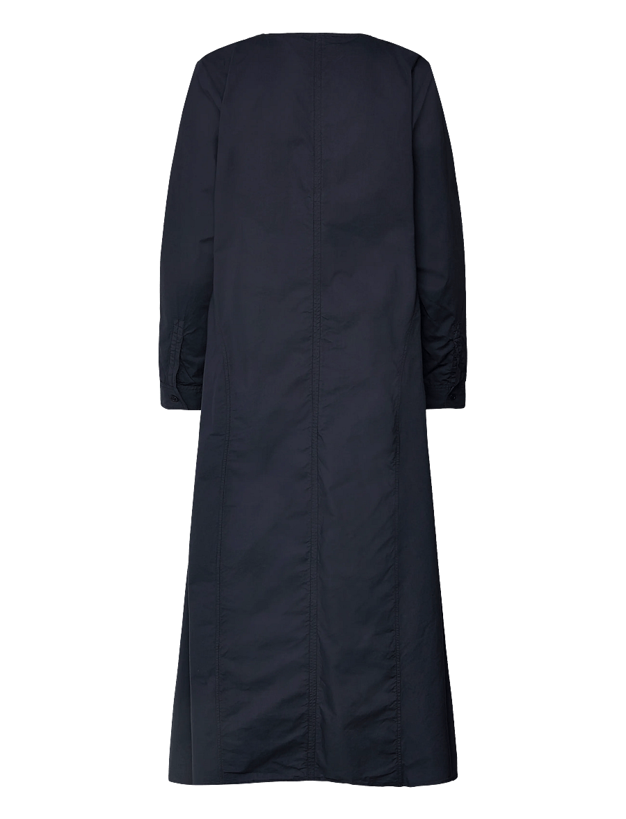 Rue de Tokyo - DOXY GMTD POPLIN - skjortekjoler - dark navy - 1