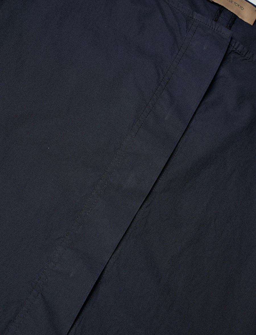 Rue de Tokyo - DOXY GMTD POPLIN - skjortekjoler - dark navy - 2