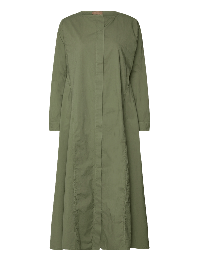 Rue de Tokyo - DOXY GMTD POPLIN - särkkleidid - moss green - 0