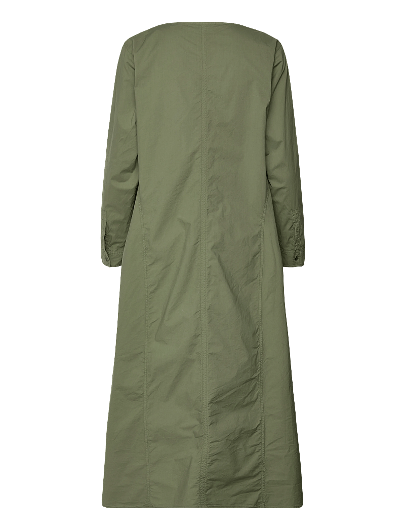 Rue de Tokyo - DOXY GMTD POPLIN - särkkleidid - moss green - 1