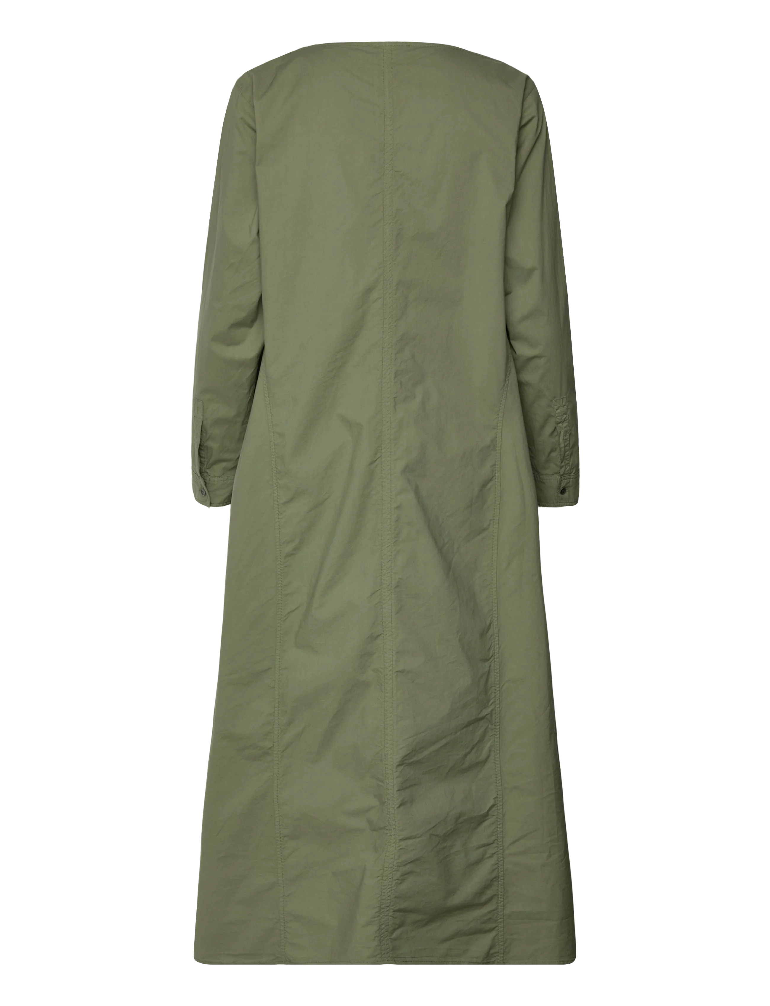 Rue de Tokyo - DOXY GMTD POPLIN - sukienki koszulowe - moss green - 1