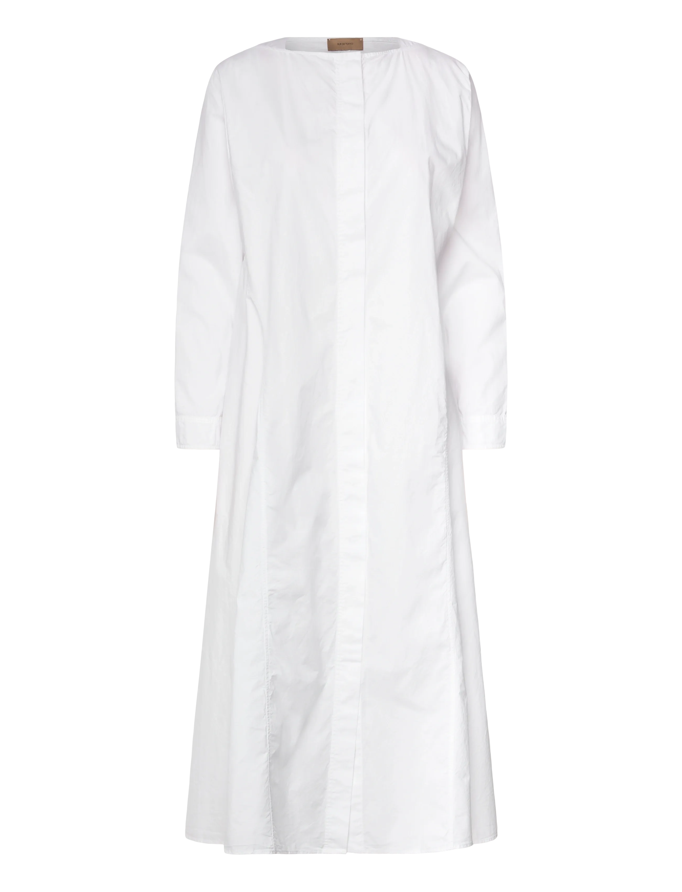 Rue de Tokyo DOXY GMTD POPLIN - Hemdkleider - WHITE / white