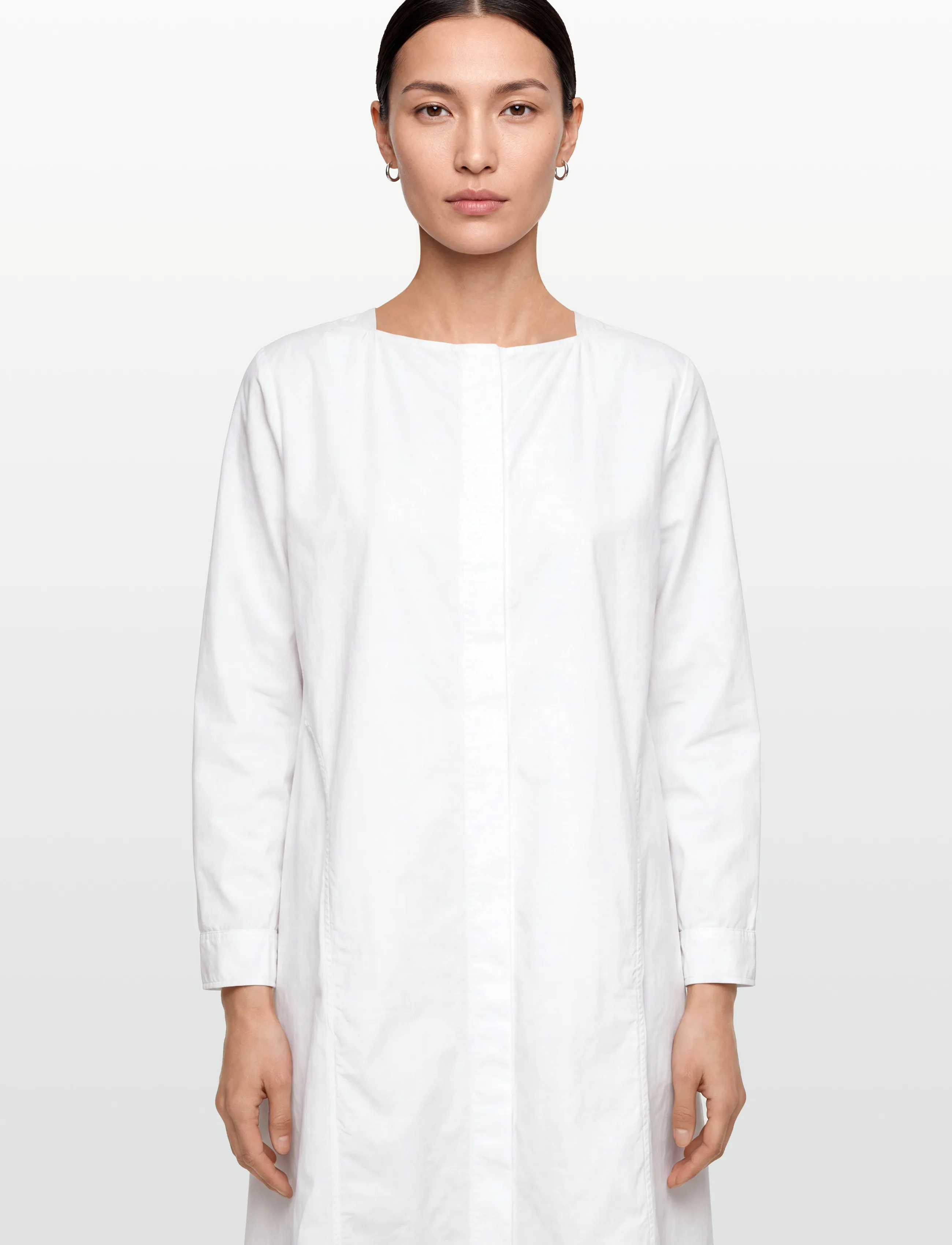 Rue de Tokyo - DOXY GMTD POPLIN - särkkleidid - white - 3