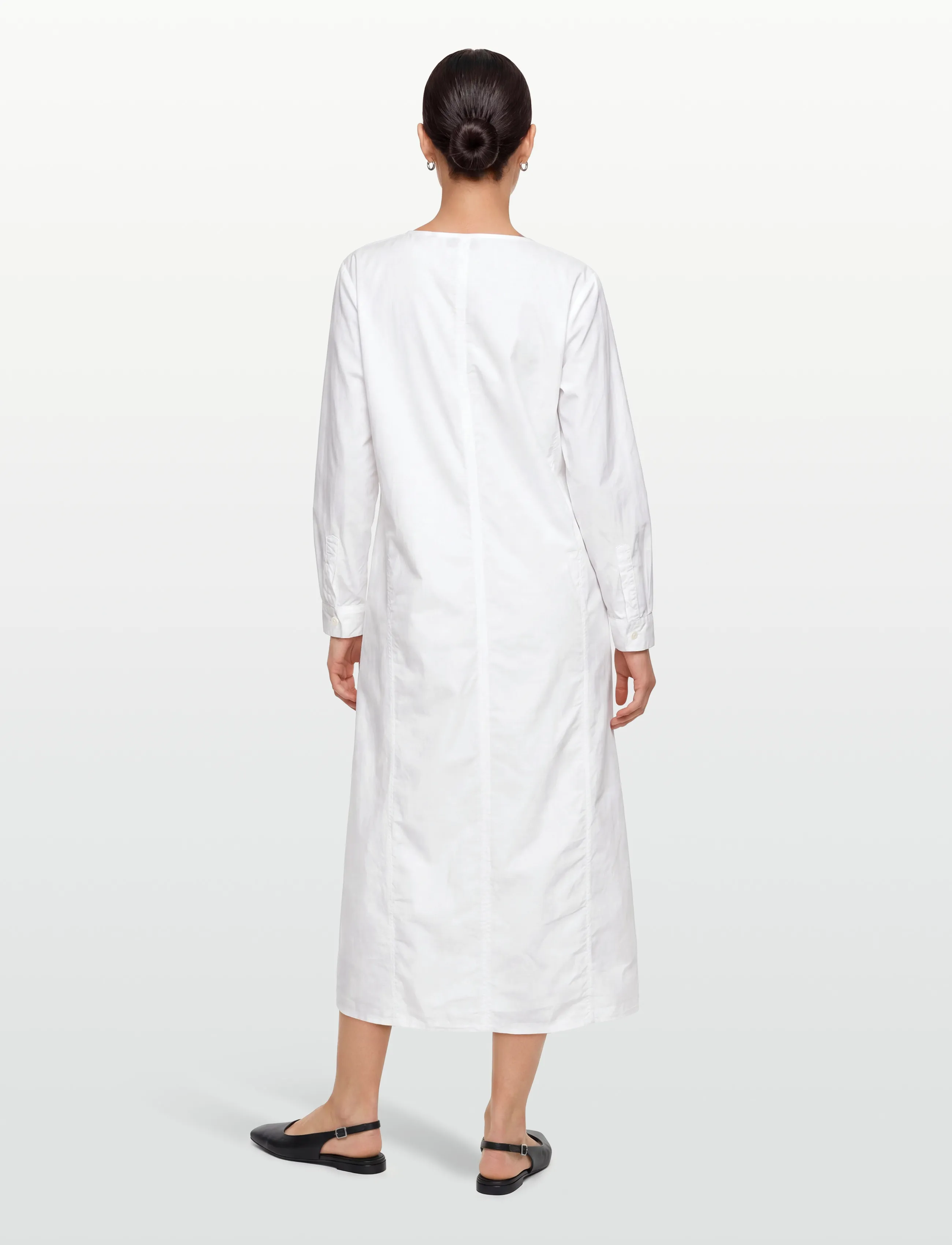 Rue de Tokyo - DOXY GMTD POPLIN - särkkleidid - white - 4