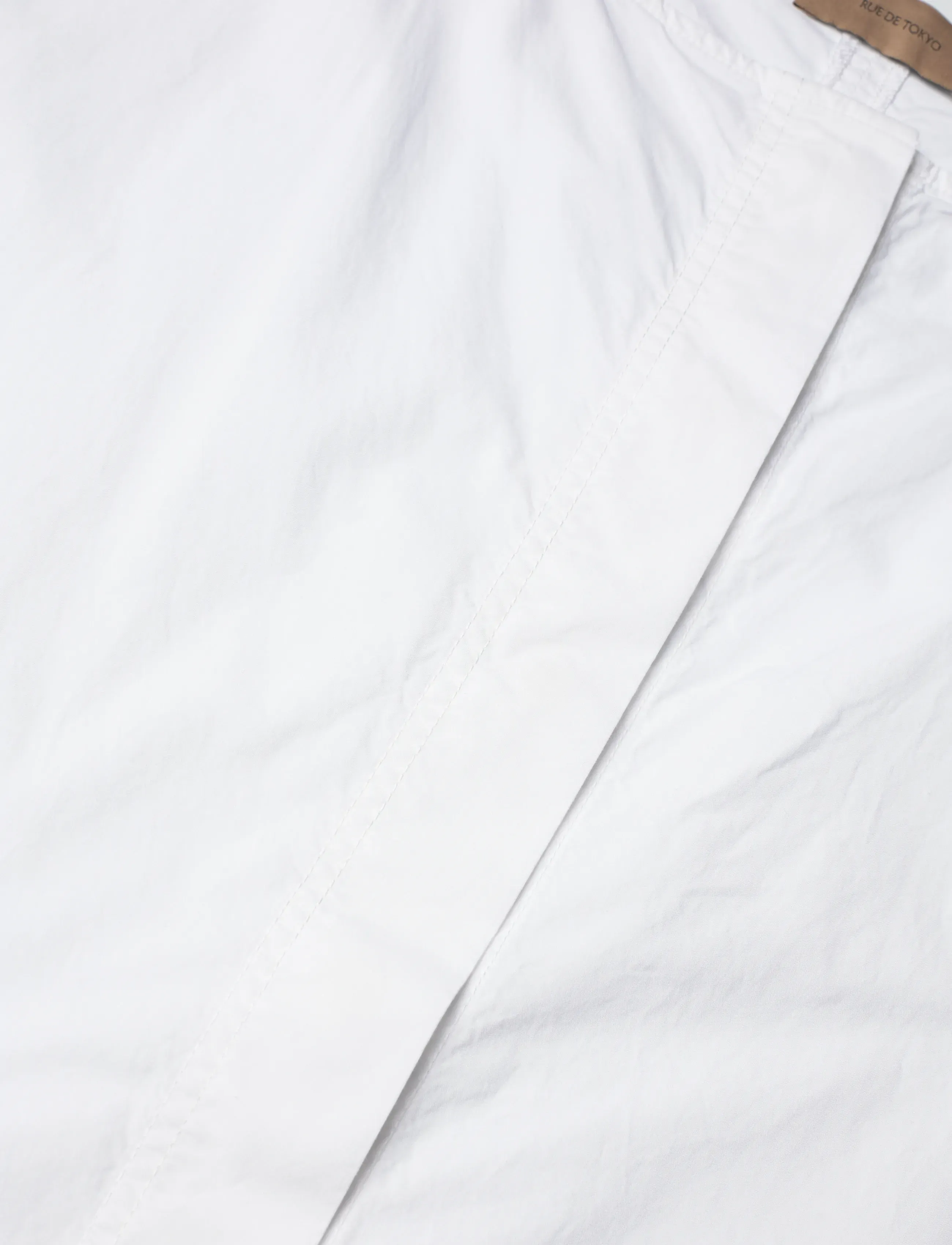 Rue de Tokyo - DOXY GMTD POPLIN - skjortekjoler - white - 2