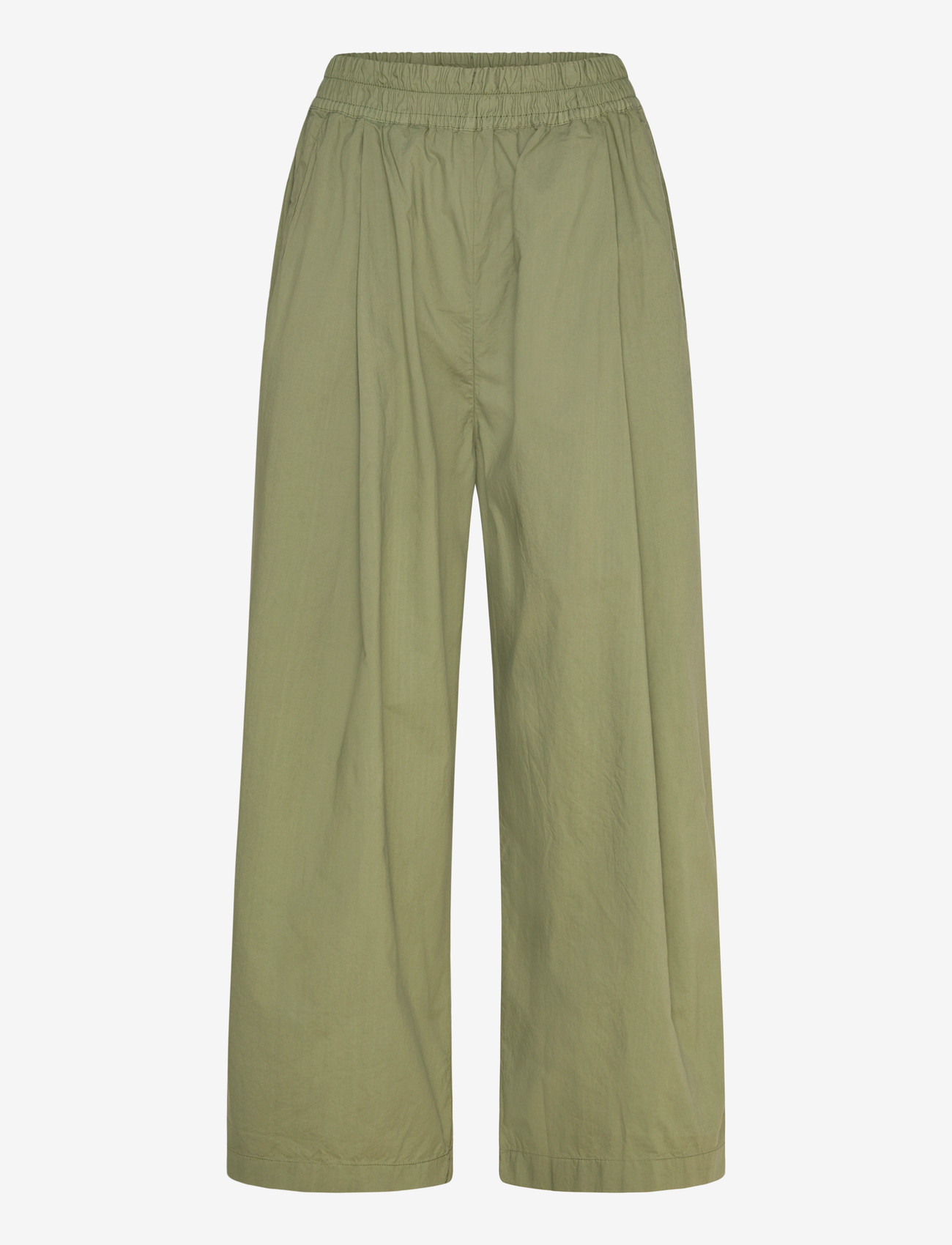 Rue de Tokyo - PIA GMTD POPLIN - culottes - moss green - 0