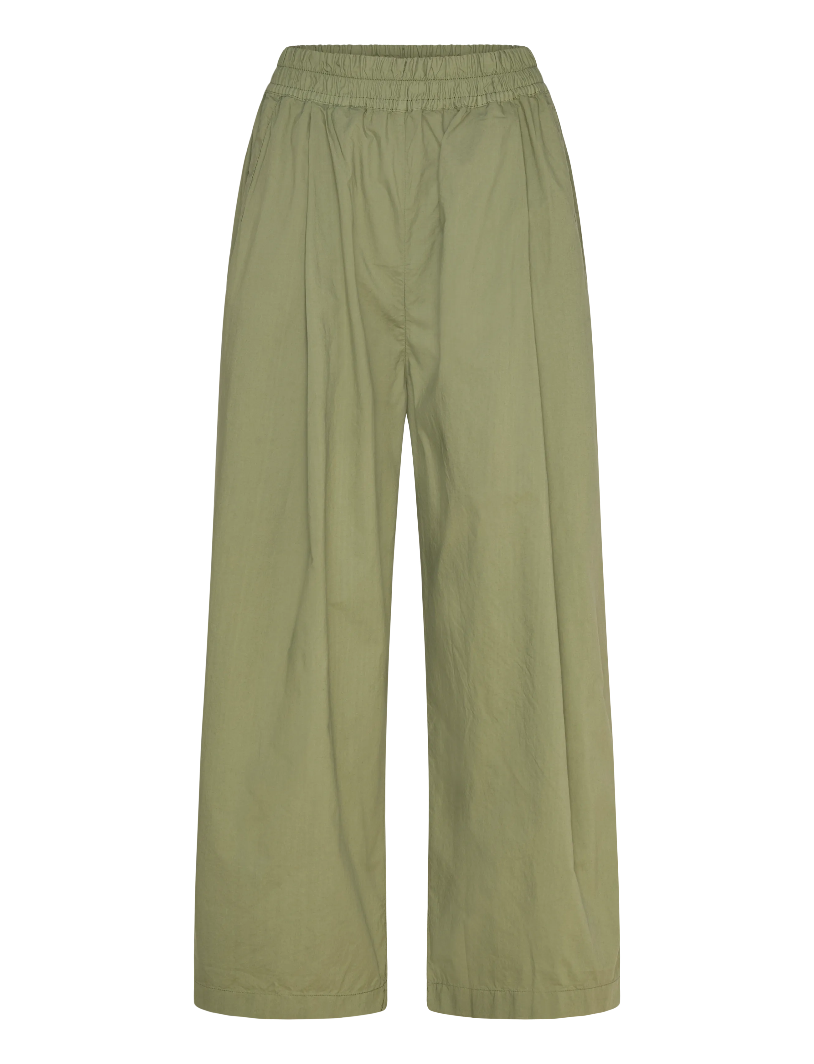 Rue de Tokyo PIA GMTD POPLIN - Transitional Layering - MOSS GREEN / khaki/green