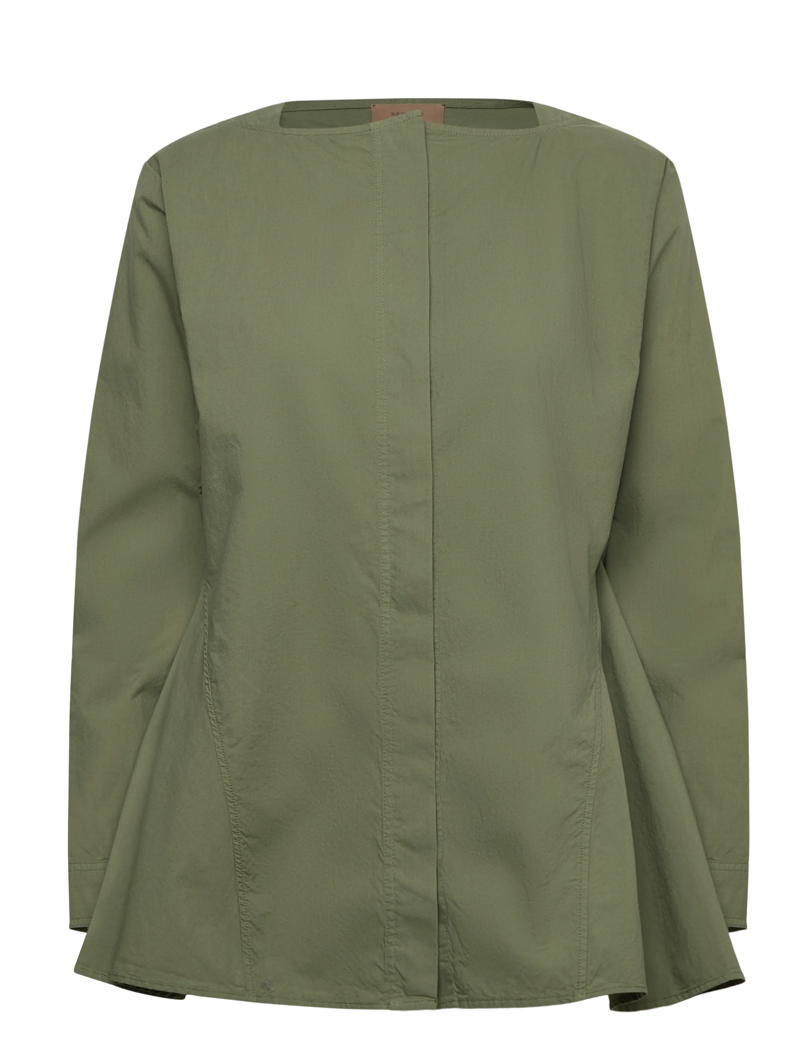 Rue de Tokyo SILJA GMTD POPLIN - Everyday Style - MOSS GREEN / khaki/green
