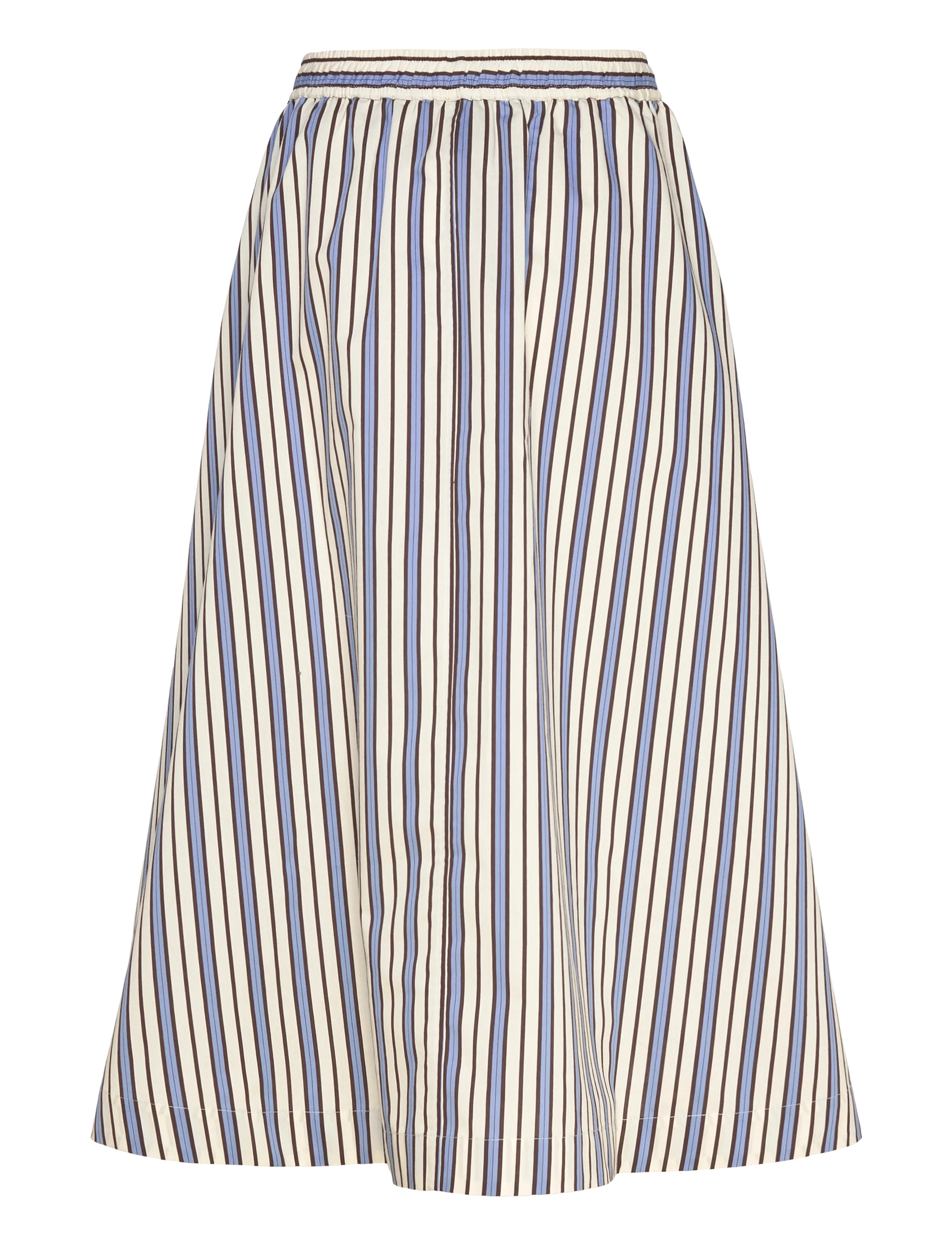 Rue de Tokyo - PUCK TRIO STRIPE - midi kjolar - blue purple cream stripe - 1