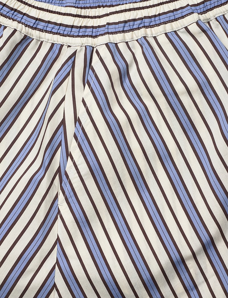 Rue de Tokyo - PUCK TRIO STRIPE - midi nederdele - blue purple cream stripe - 2