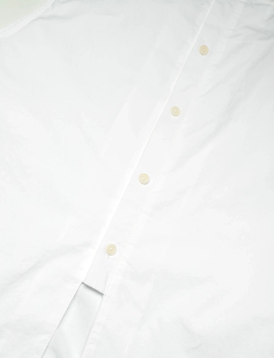 Rue de Tokyo - SHARREN GMTD POPLIN - Ärmlösa blusar - white - 3