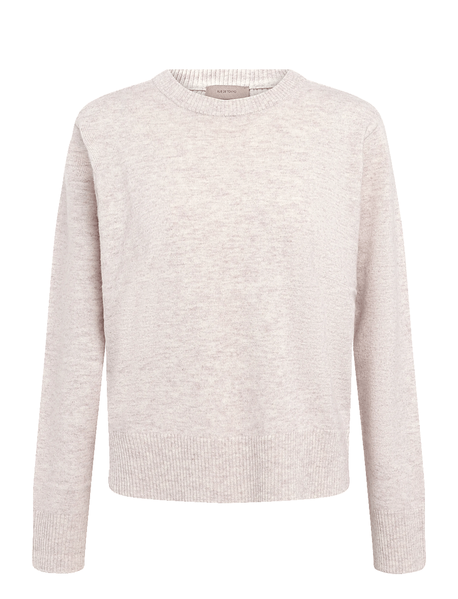 Rue de Tokyo - KARRIE MERINO - pullover - beige melange - 1