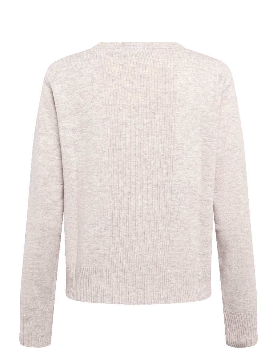 Rue de Tokyo - KARRIE MERINO - pullover - beige melange - 2