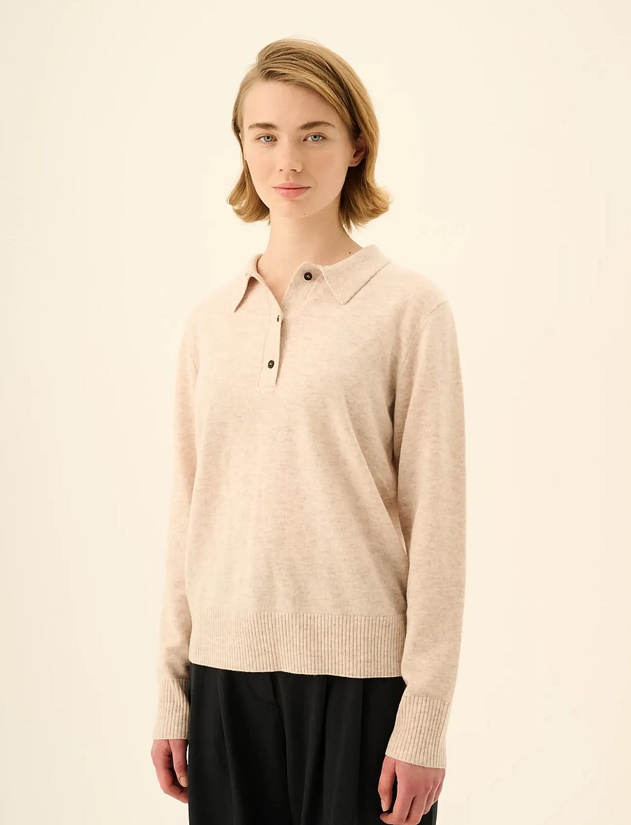Rue de Tokyo - KURA MERINO - beige melange - 0