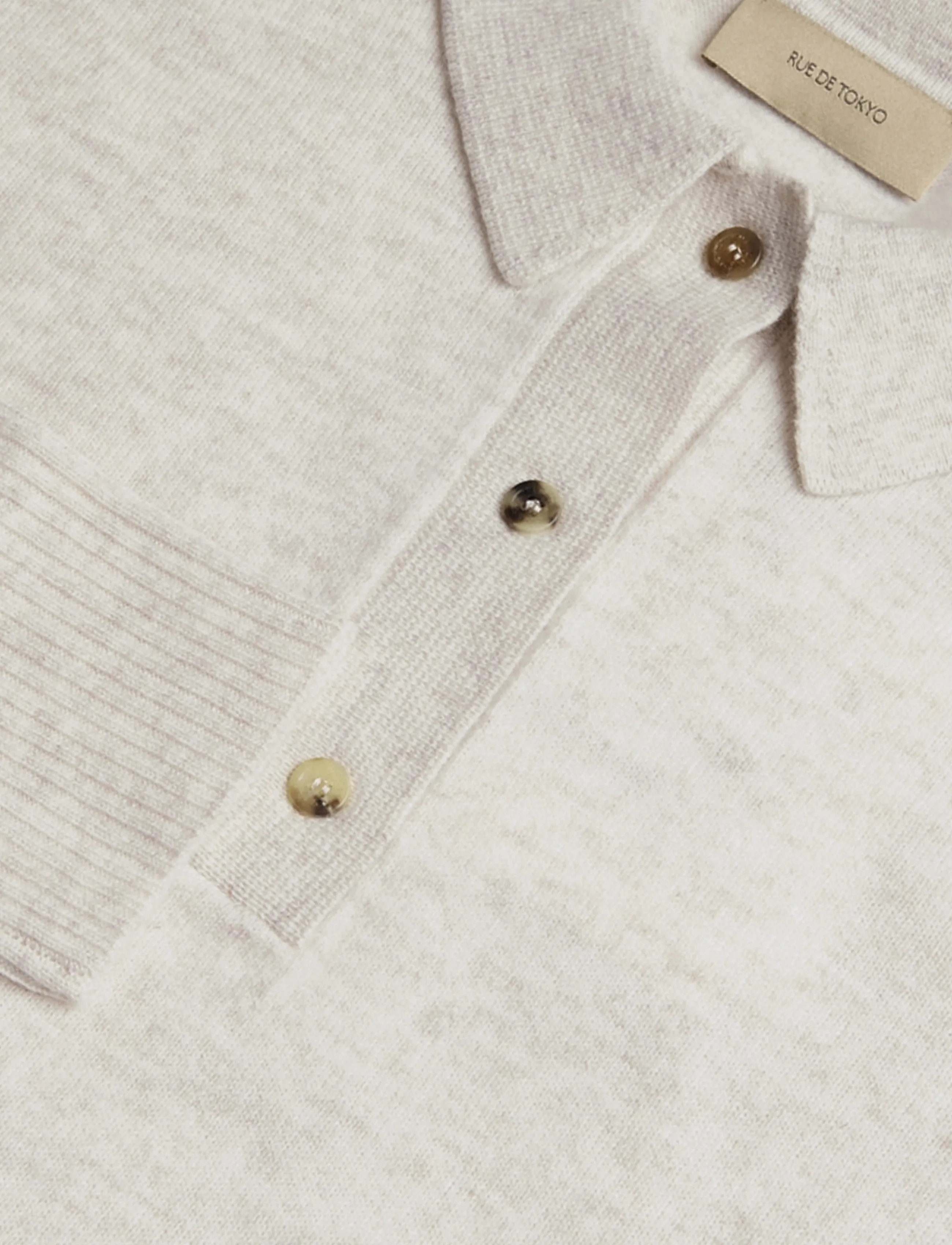Rue de Tokyo - KURA MERINO - pullover - beige melange - 3