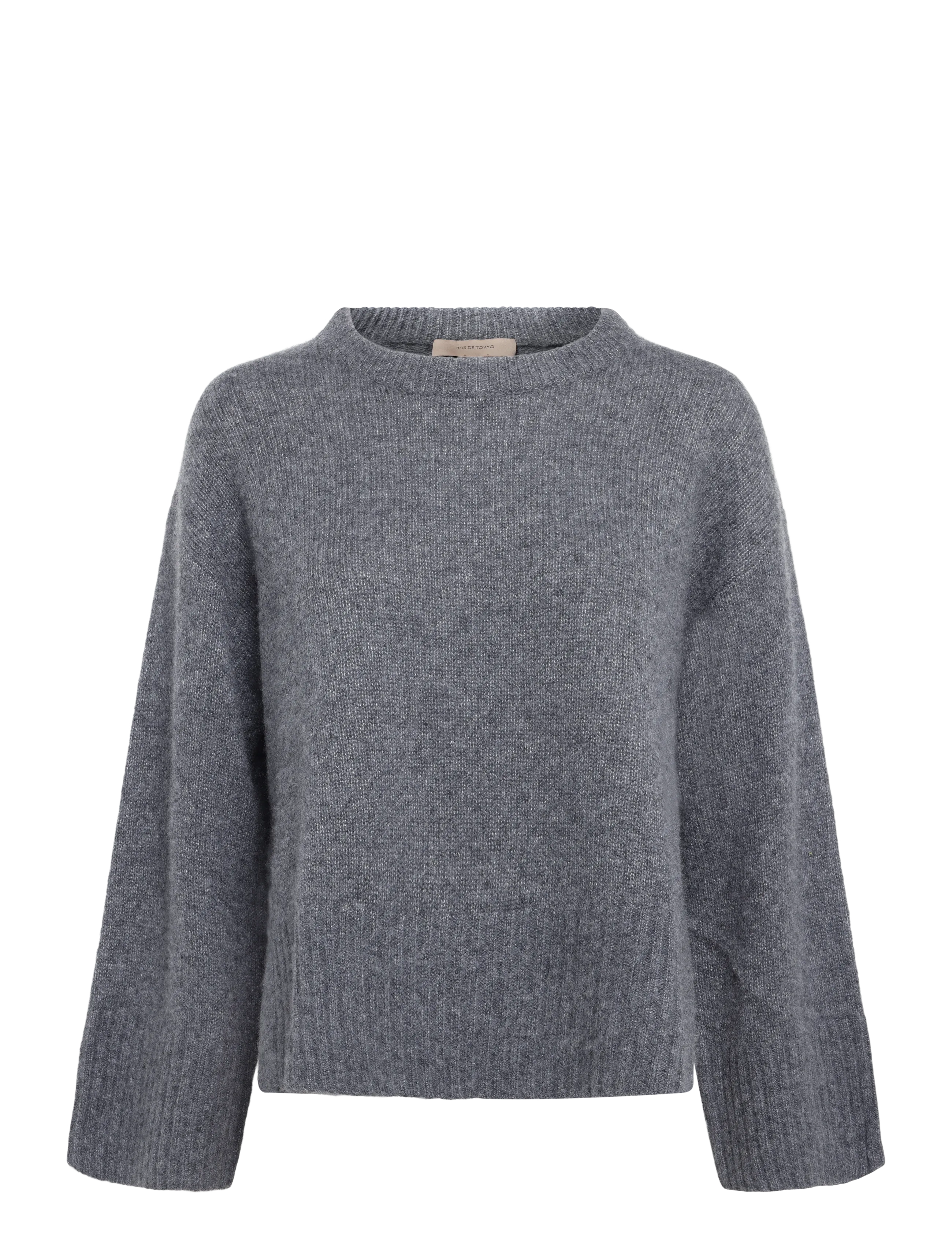 Rue de Tokyo KATH CASHMERE SIILK - Tøj - THUNDER / grey