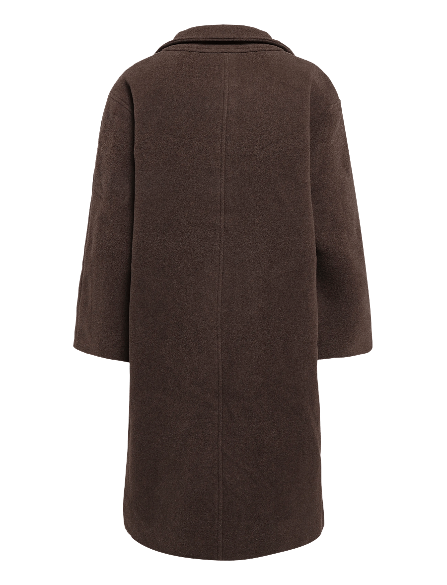 Rue de Tokyo - CHIHARU HEAVY WOOL - vinterjackor - brown melange - 2