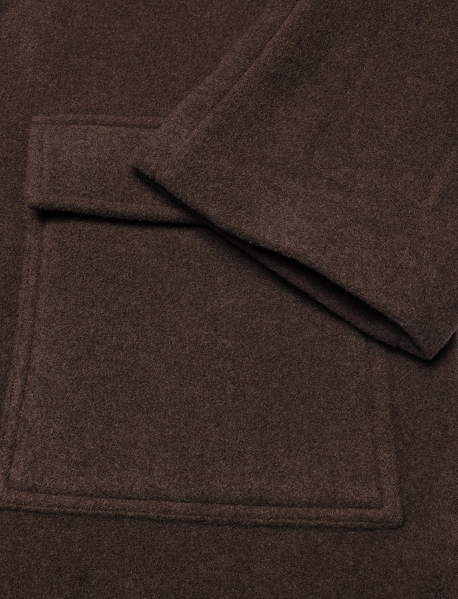 Rue de Tokyo - CHIHARU HEAVY WOOL - vinterjackor - brown melange - 4