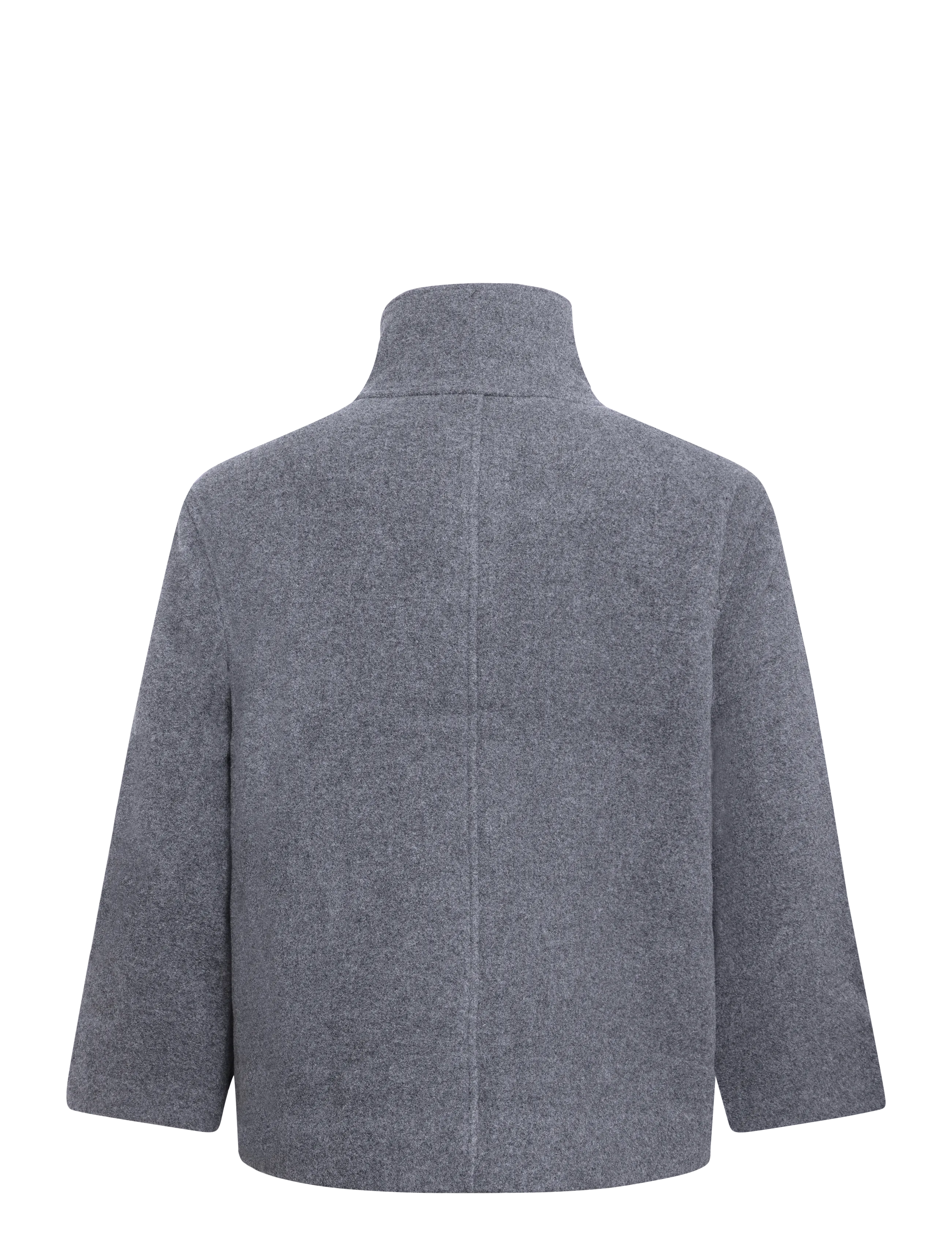 Rue de Tokyo - CHIKA HEAVY WOOL - vinterjackor - grey melange - 2