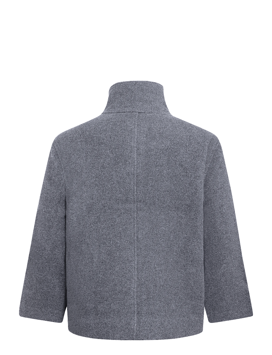 Rue de Tokyo - CHIKA HEAVY WOOL - vinterjackor - grey melange - 2