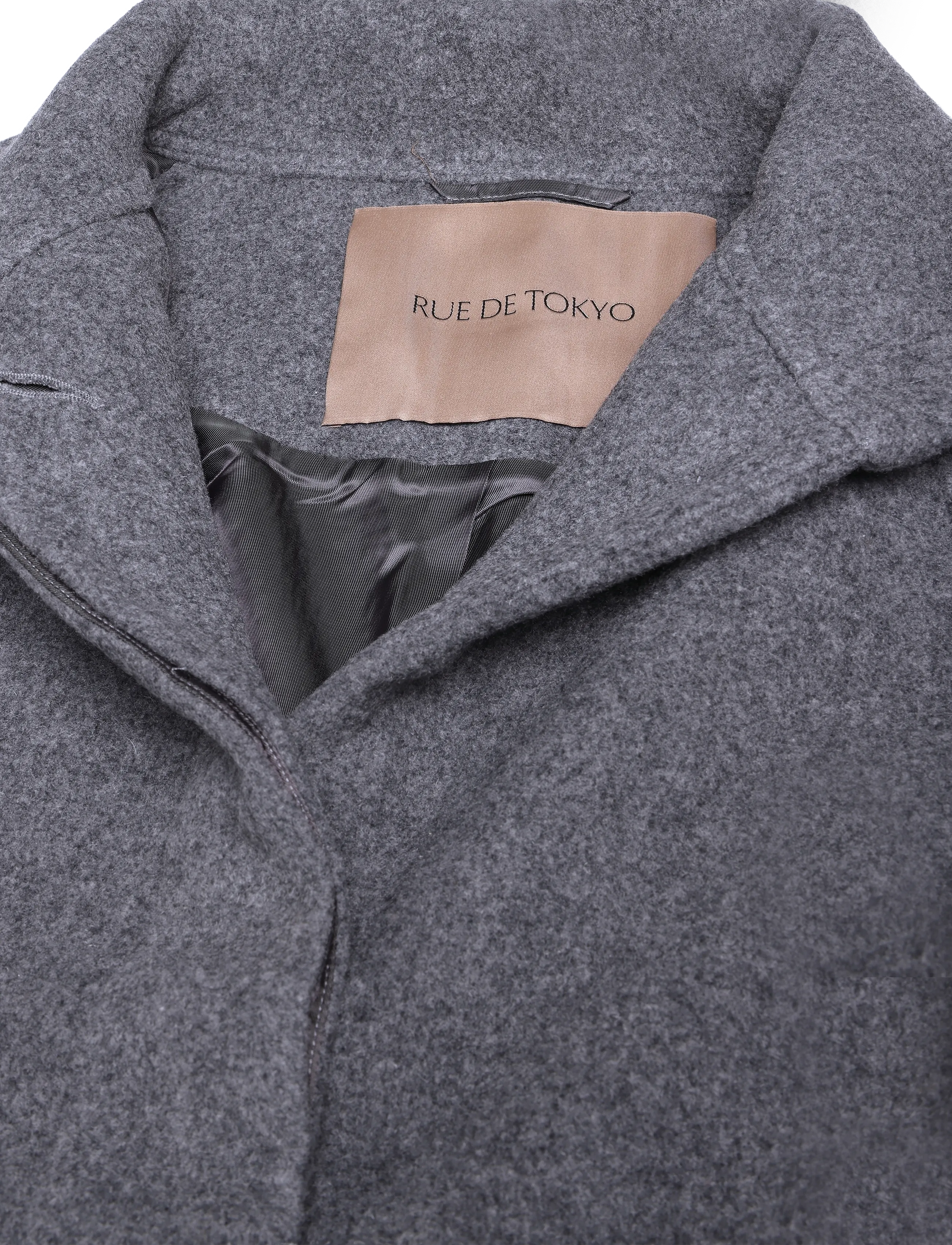 Rue de Tokyo - CHIKA HEAVY WOOL - vinterjackor - grey melange - 3