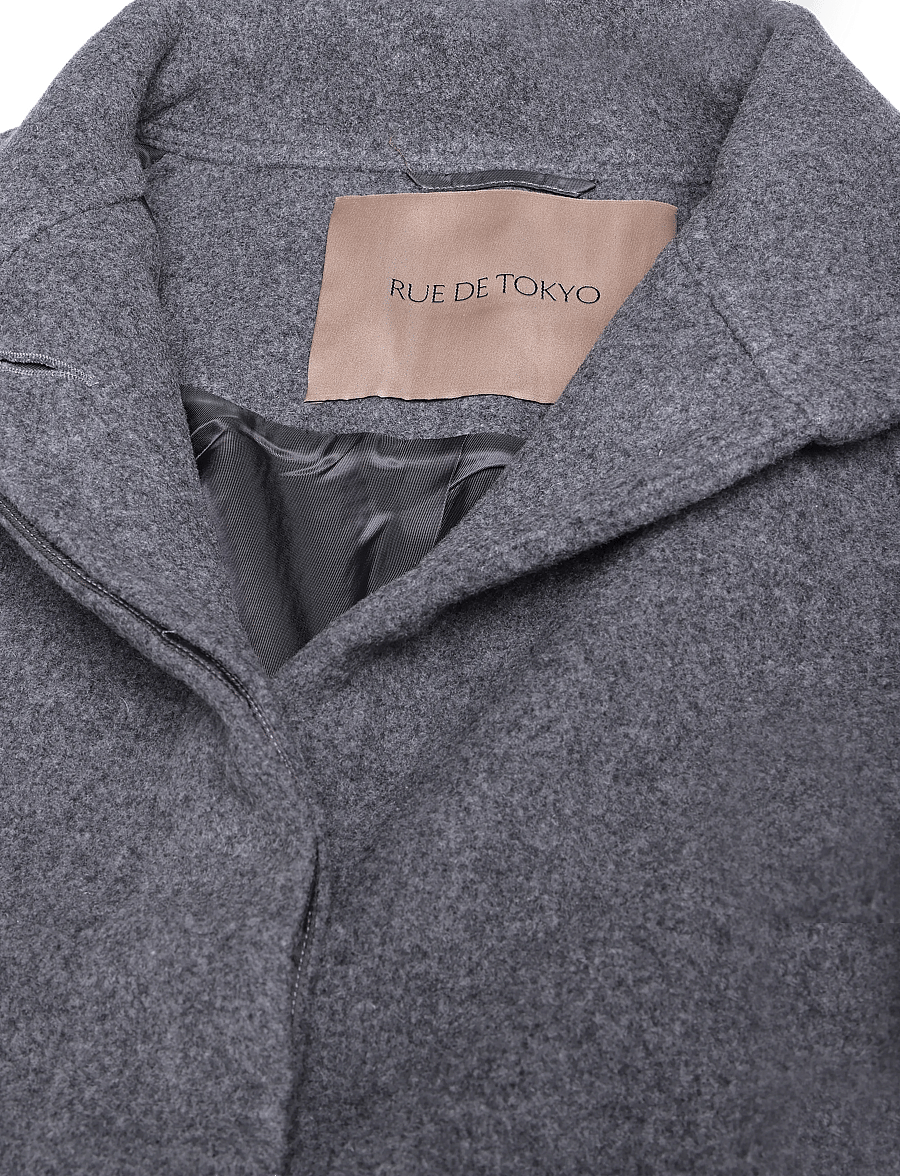 Rue de Tokyo - CHIKA HEAVY WOOL - vinterjackor - grey melange - 3