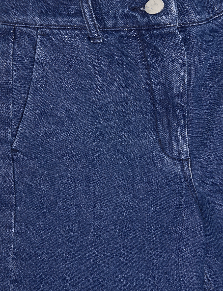 Rue de Tokyo - POLLINE DENIM - hosen mit weitem bein - maliblue - 3