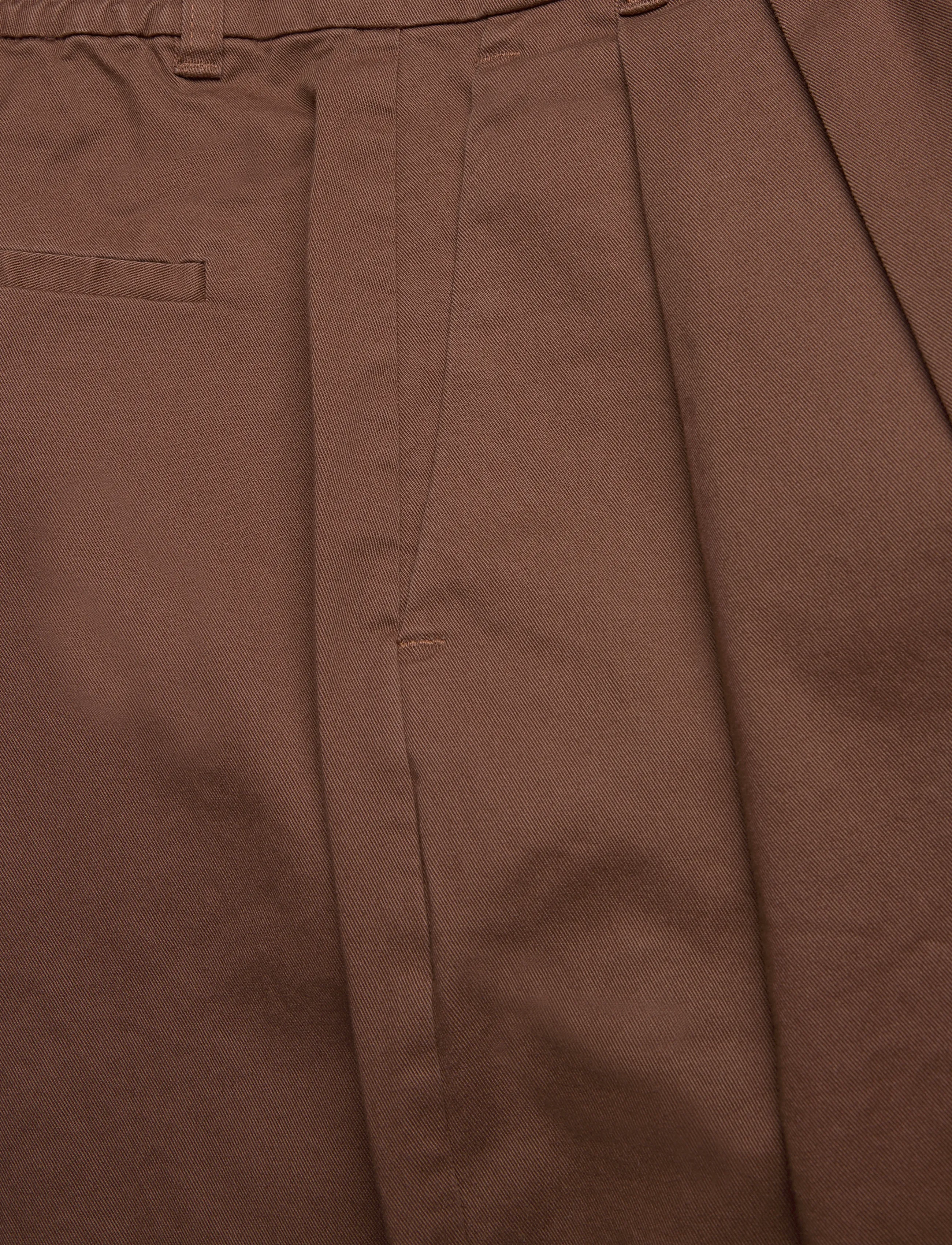 Rue de Tokyo - PRUDIE TWILL - buxur með víðum skálmum - capuccino - 3