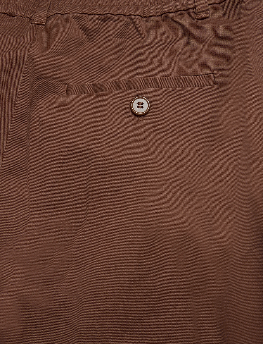 Rue de Tokyo - PRUDIE TWILL - buxur með víðum skálmum - capuccino - 4