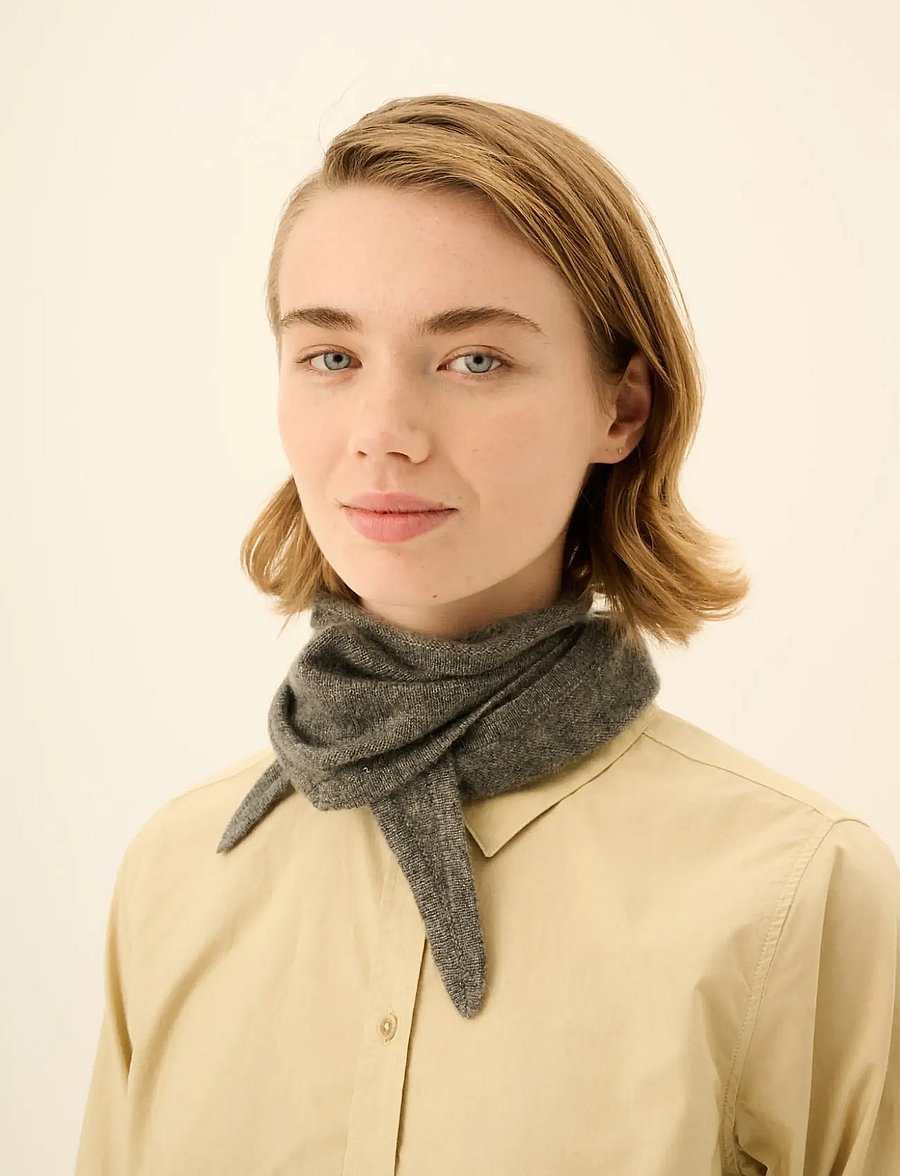 Rue de Tokyo - KATUT CASHMERE SILK - cashmere - thunder - 0