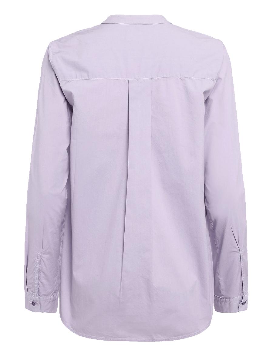 Rue de Tokyo - SOFIE GMTD POPLIN - langærmede skjorter - violet ice - 2